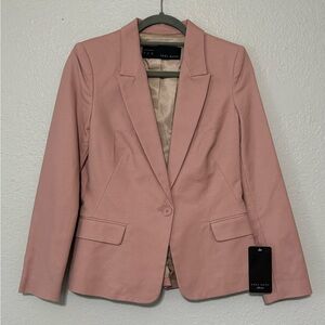 New Zara Blush Pink Blazer for Women